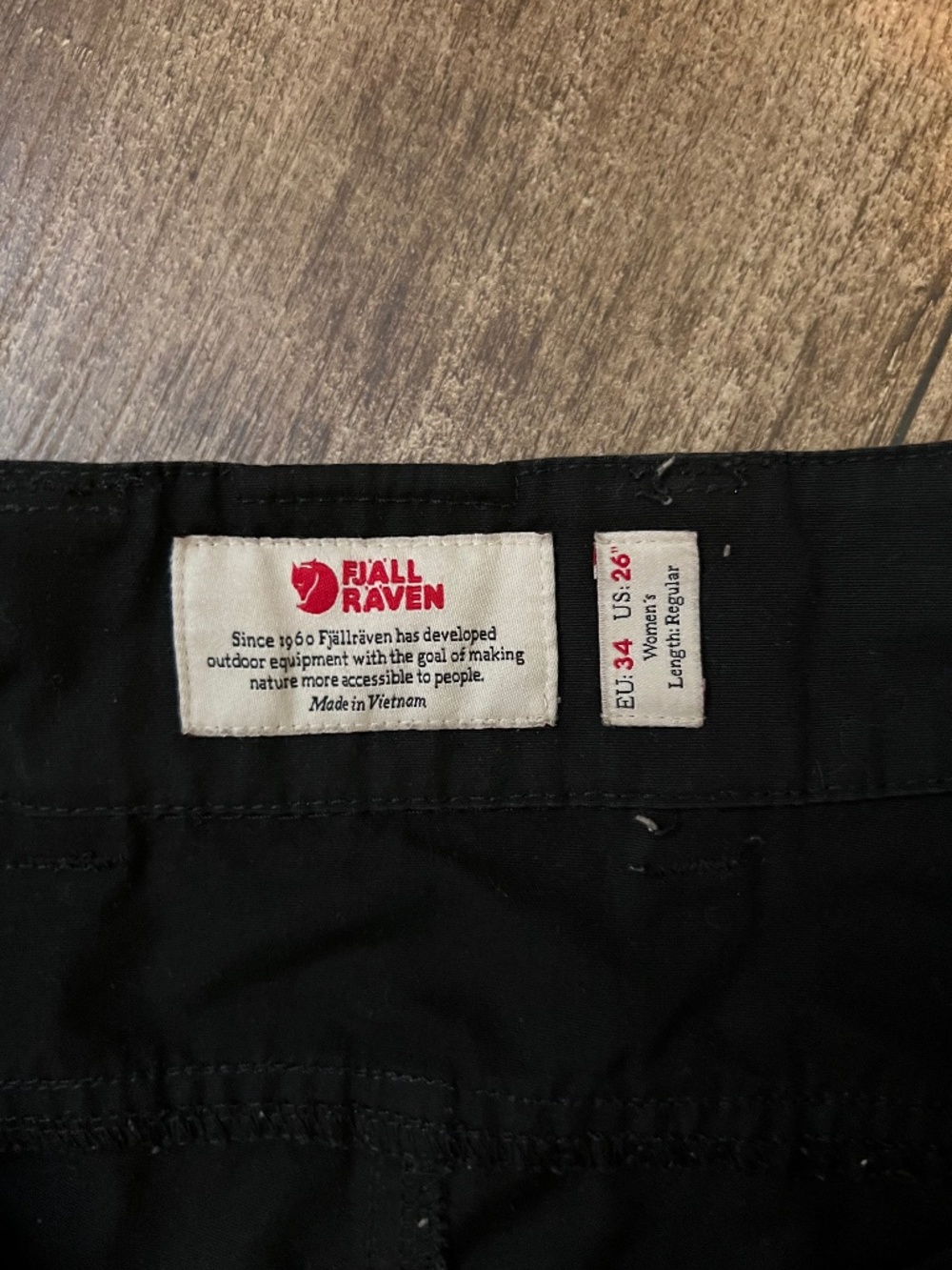 Fjallraven vidda pro with vent size 26 regular